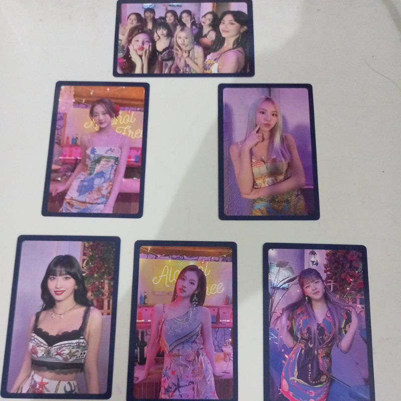 photocard pob twice official (taste of love fallen)