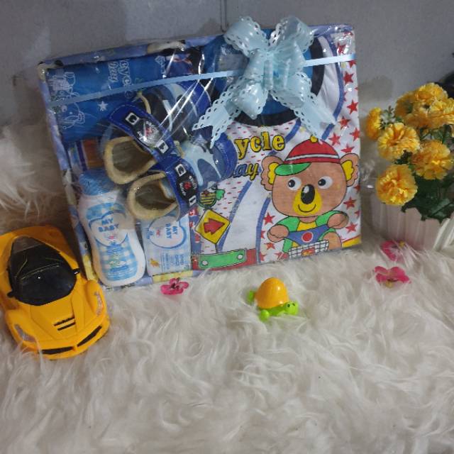 Parsel bayi cowok murah free kartu ucapan-2