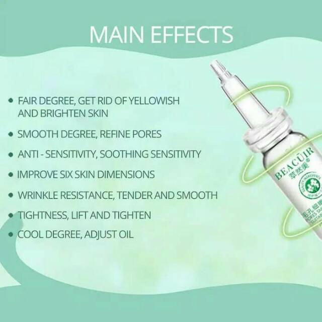 [BISA COD] BEACUIR SERUM PENGECIL PORI PORI PENGHILANG KOMEDO