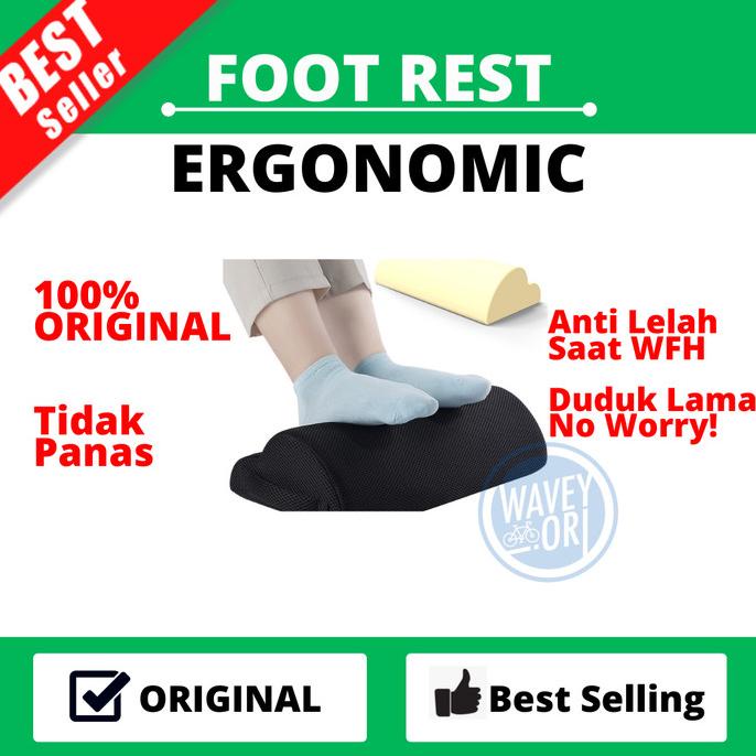 

Bantal Kaki - Foot Rest Ergonomic Under Desk Cushion - Aksesoris WFH