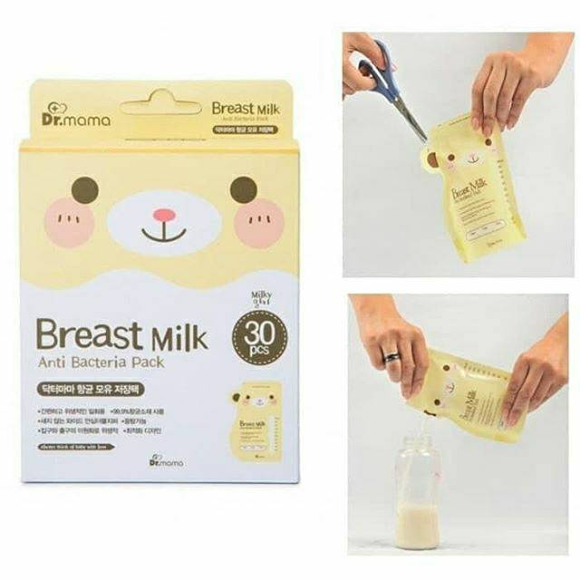 ♥BabyYank♥ Kantong Asi Impor Korea Dr Mama 30pcs 200ml