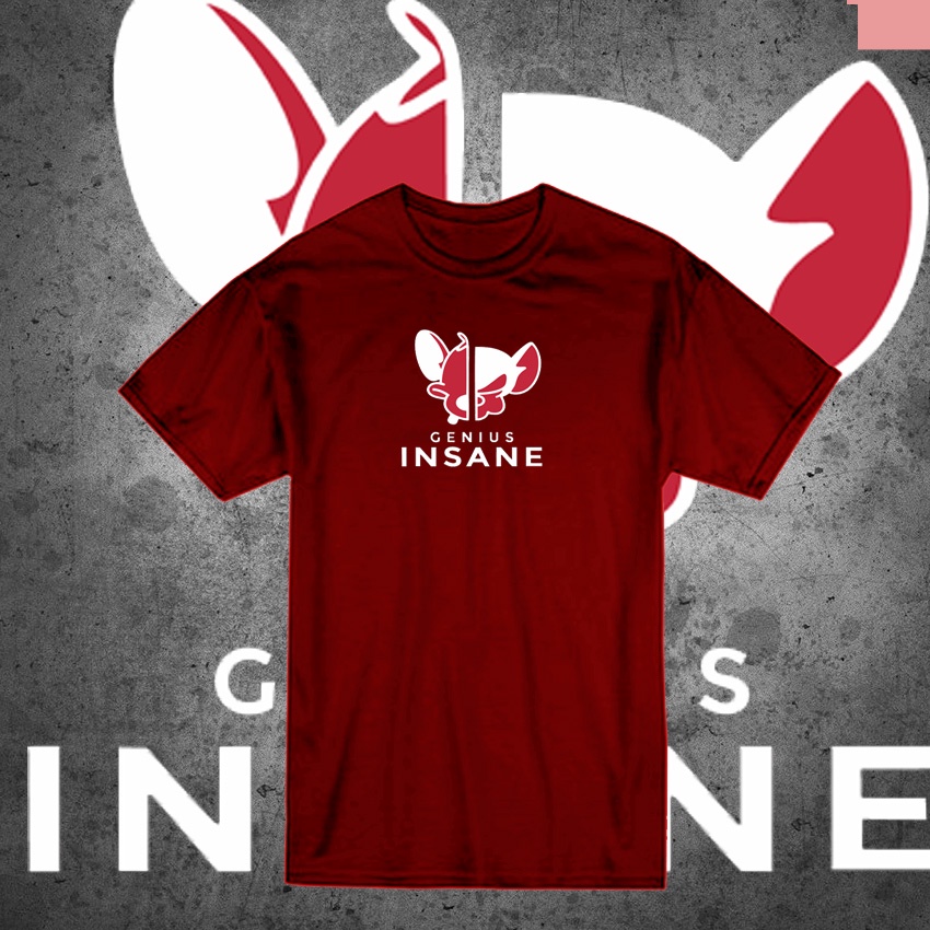 KAOS DISTRO pria terbaru&quot;GENIUS INSANE&quot;