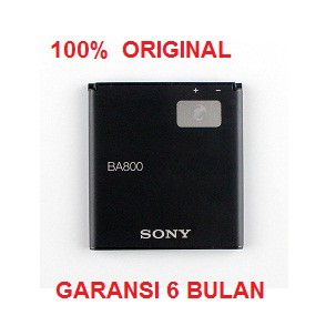 Baterai batere xperia S, Xperia V, Xperia Arc HD Sony BA800 / Original1%00