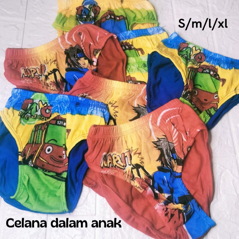 3 PCS CELANA DALAM ANAK LAKI-LAKI/CELANA DALAM ANAK KARAKTER/CELANA DALAM ANAK LUCU/CELANA DALAM ANAK