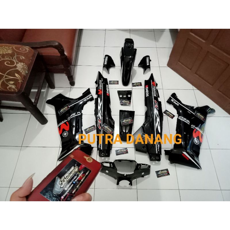 Cover Body Fizr F1zr Movistar Hitam Full Set Halus Cover Bodi Yamaha Fiz r