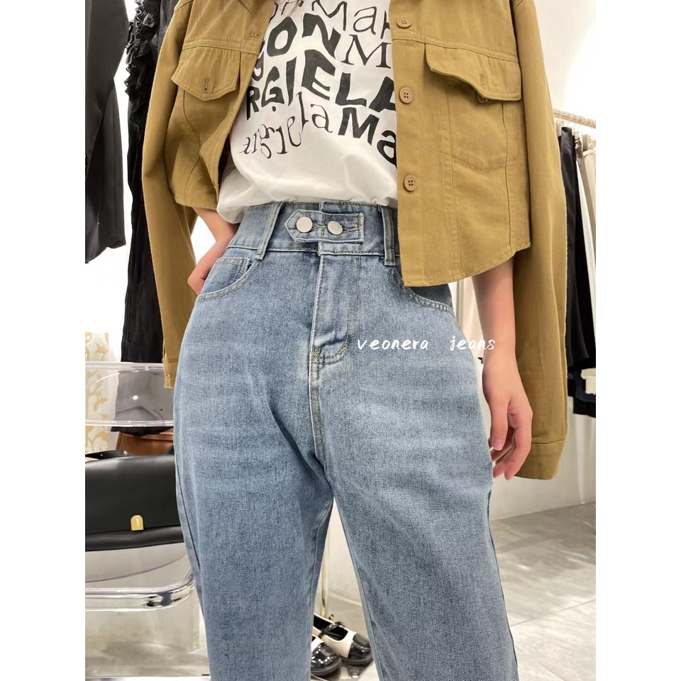 boyfriend jeans high waist celana jeans highwaist wanita