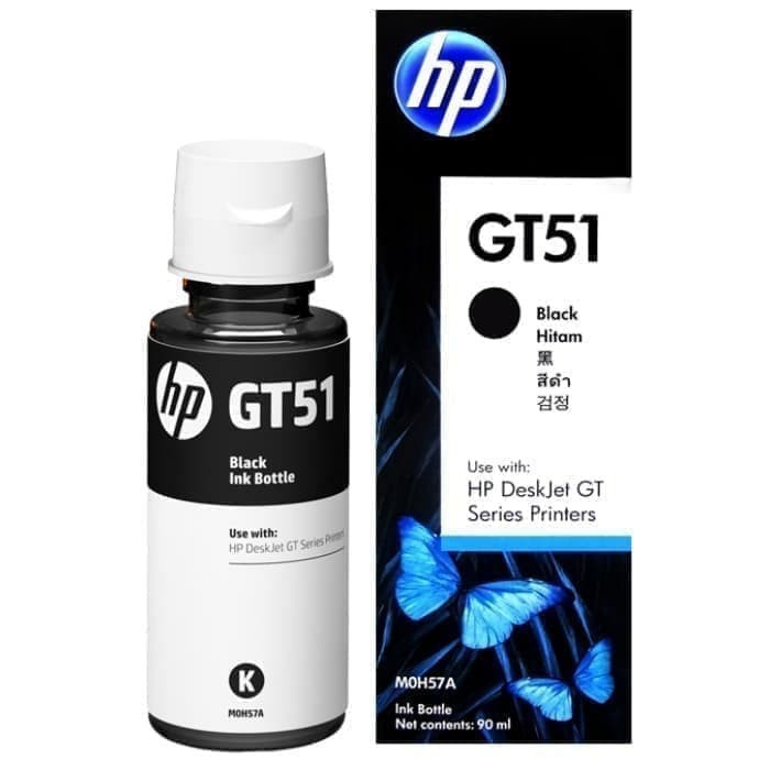 Tinta HP GT51 Black for Printer HP DeskJet GT5810 - GT 5820 - HP 315