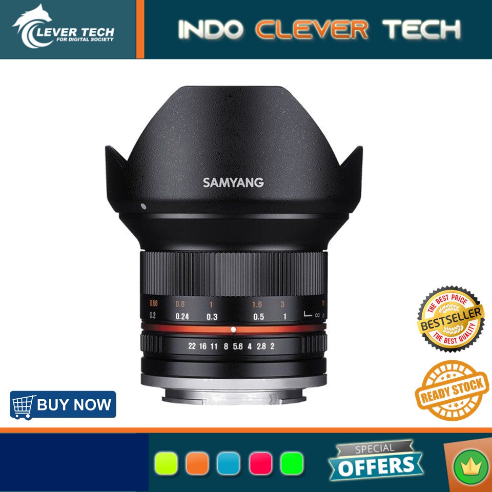 Samyang 12mm f2.0 NCS CS Lens for Micro Four Thirds Mount