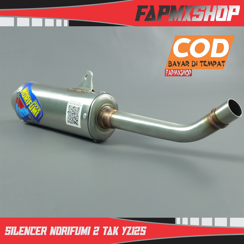 SILENCER KNALPOT NORIFUMI 2 TAK YZ125 ORIGINAL NORIFUMI