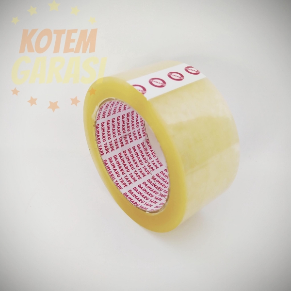 

KOTEM GARASI Lakban Bening 48mm x 90yard OPP Clear Tape / Lakban Bening 2 Inch x 90yard DAIMARU