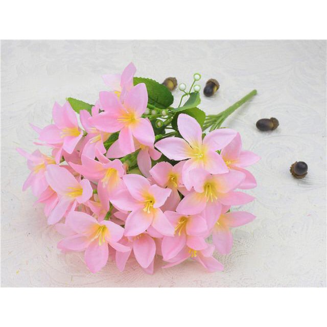 COD BUNGA TUKIP MEKAR  BUNGA TANGKAI PLASTIK BUNGA ARTIFISIAL BUNGA PAJANGAN BUNGA HIASAN BT9016-PINK