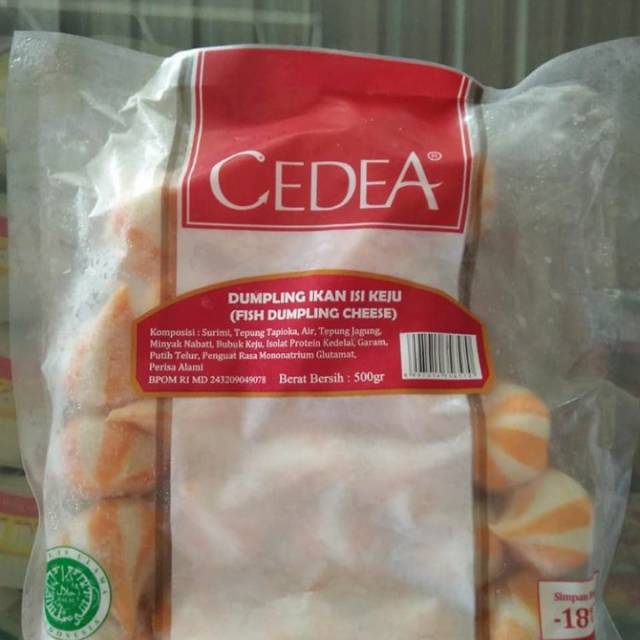 

Cedea Dumpling cheese || Dumpling isi Keju || Frozen Food