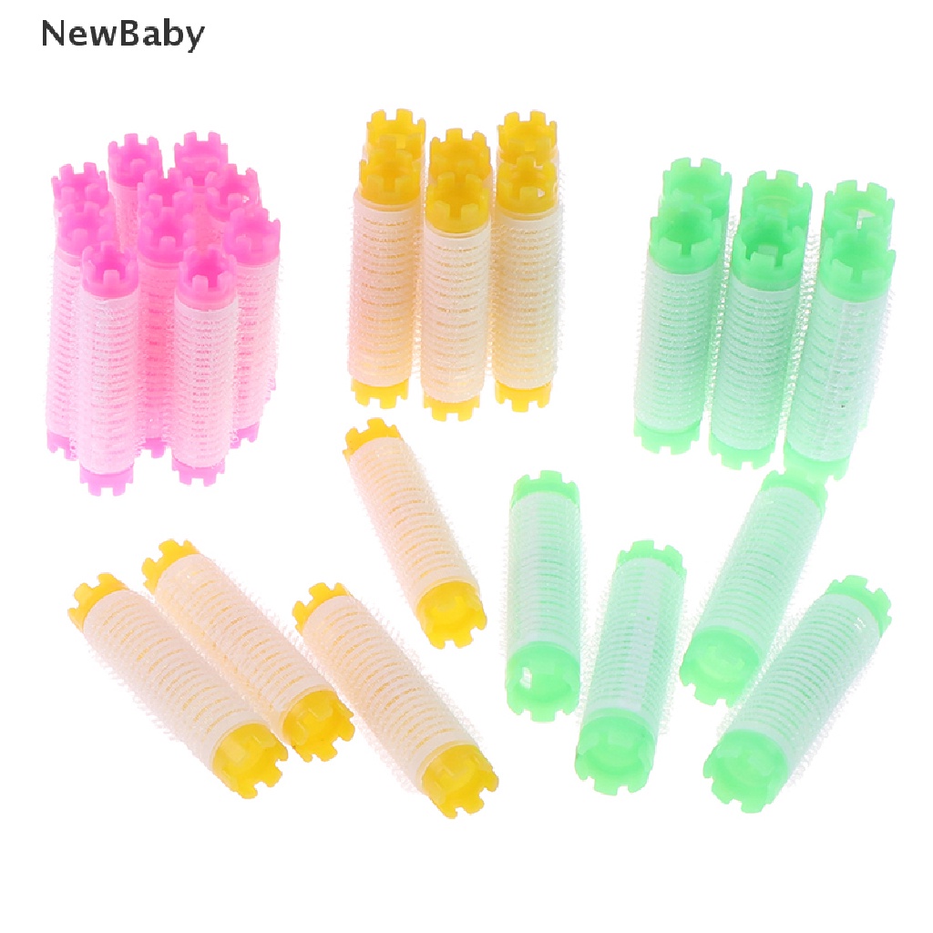Newbaby 10pcsset Roller Pengeriting Rambut Poni Depan Untuk Wanita