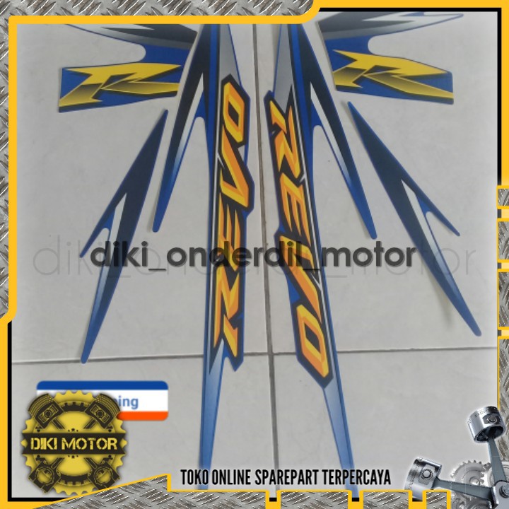 Stiker Striping Motor Honda Revo 2007