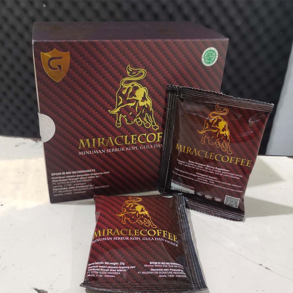 

Kopi Miracle Gold New - Kopi Miracle Gold Original BPOM