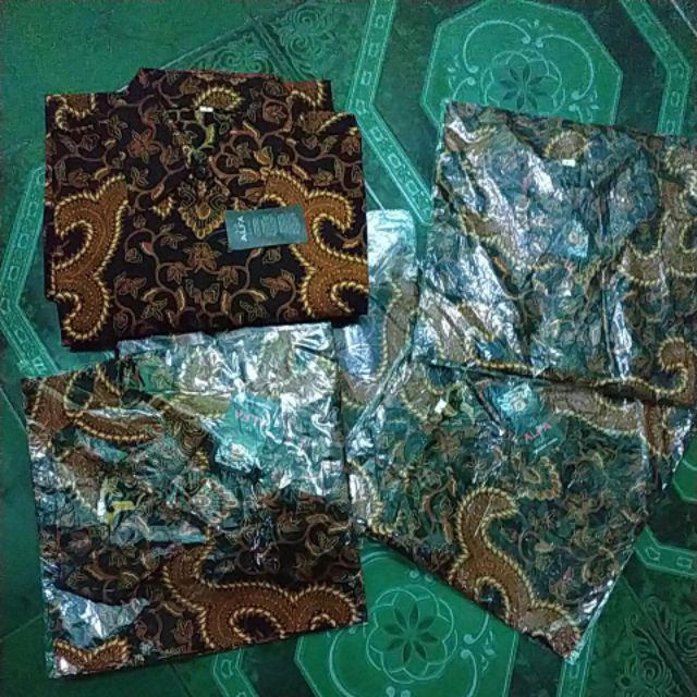 Bswart Batik Hrb026 Kemeja Batik Bagus Pekalongan M L Xl Batik Pria Murah Modern Grosir