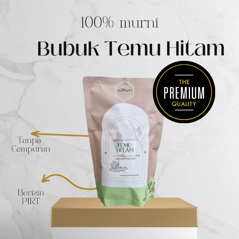 

Healthyver Bubuk Powder Temu Ireng 200gr / Hitam powder penambah nafsu makan