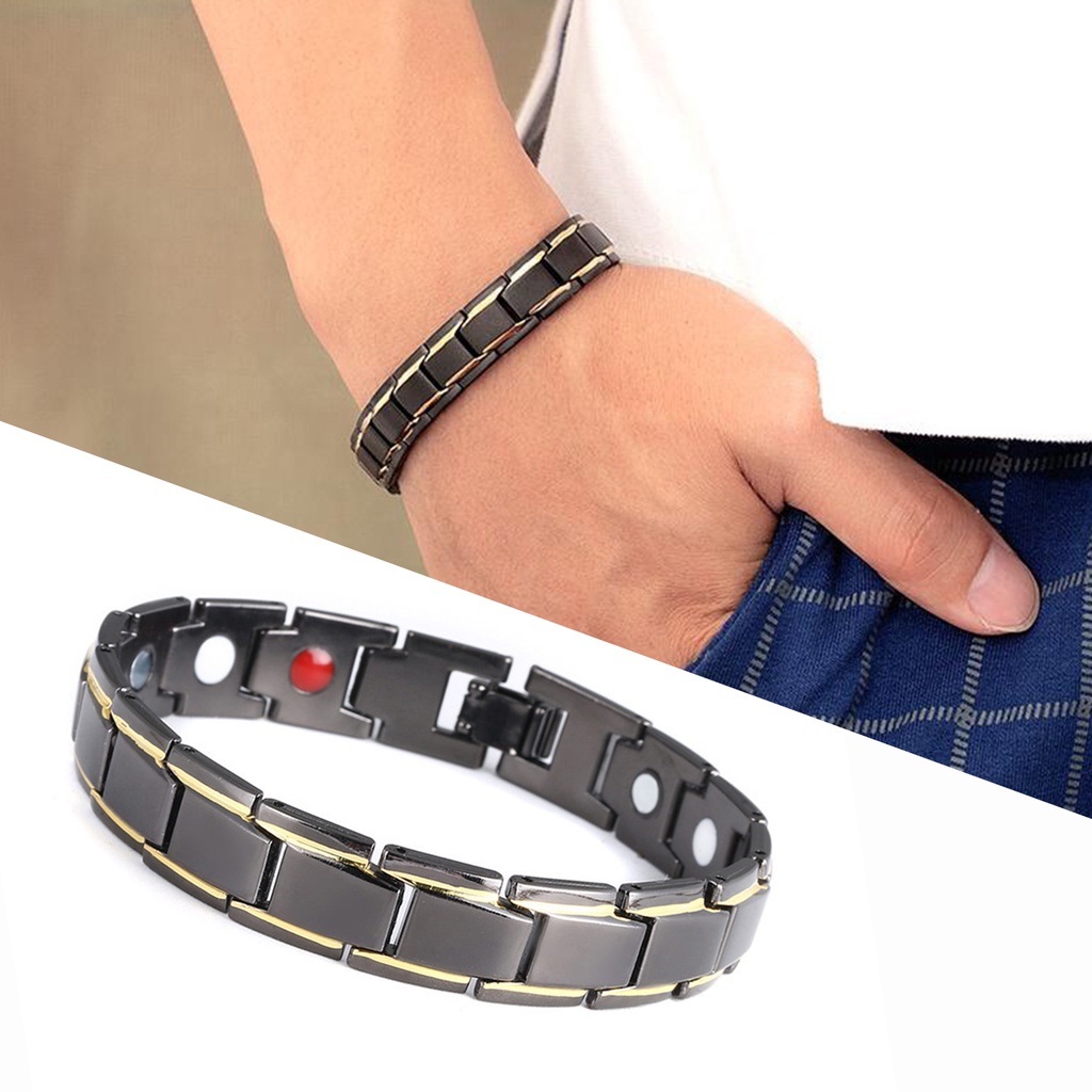 Hu Hu Hu Hu Hu Alat Bantu Pasang Kacamata♡ Gelang Magnet Bahan Alloy Metal Gaya Klasik Untuk Unisex