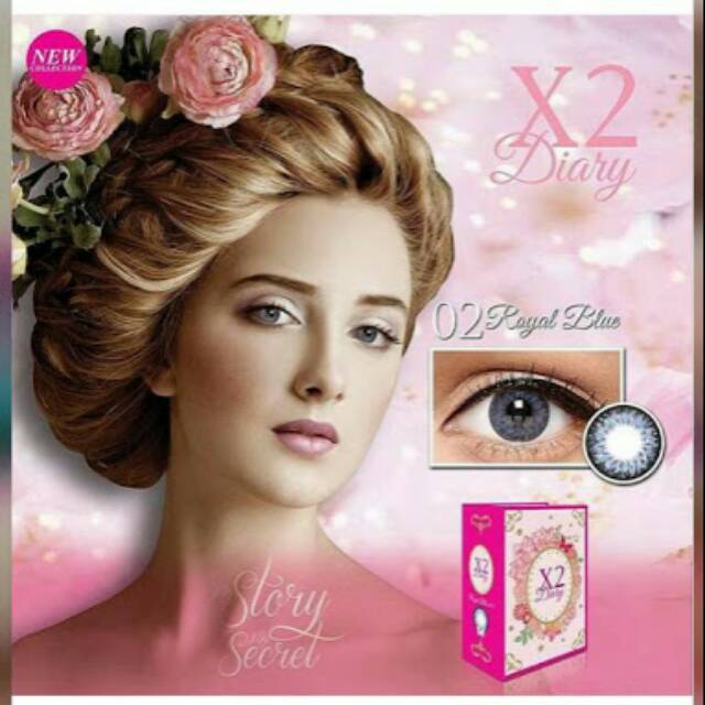 

SOFTLENS KOREA X2 DIARY TAHUNAN ROYAL BLUE