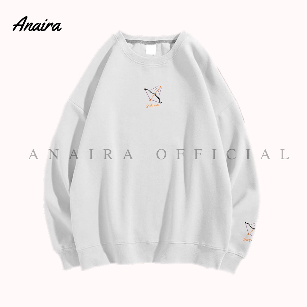 SAGITARIO SWEATER CREWNECK WANITA ANAIRAOFFICIAL