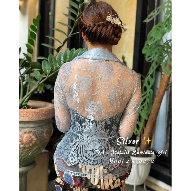 [221] METALIK LAMINATE YSL 2 BAJU 2 PINGGIRAN