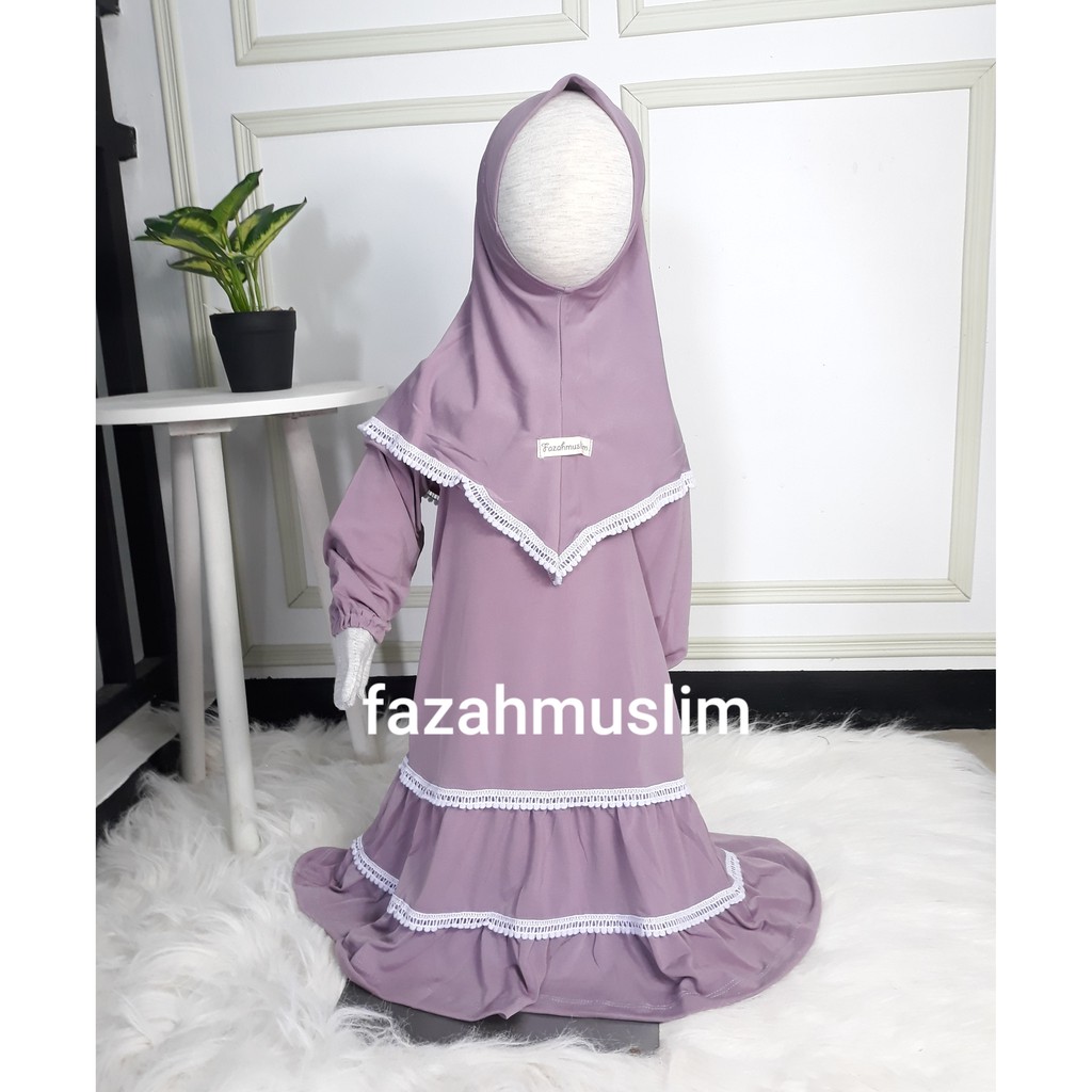 Gamis bayi newborn, Gamis aqiqah bayi,  baju muslim bayi perempuan