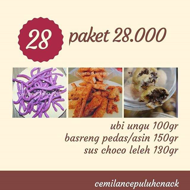 

Paket hemat snack