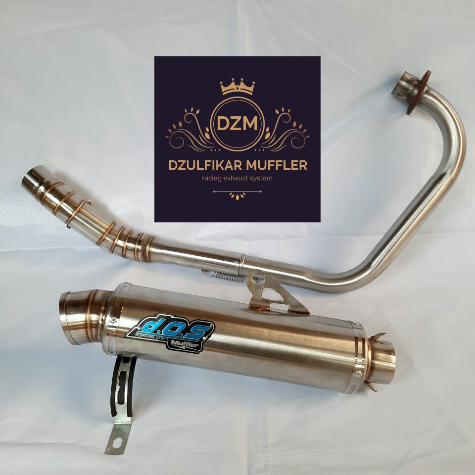 KNALPOT RACING DOS KOMPETISI CORONG JUMBO CB GL MEGAPRO TIGER  DLL