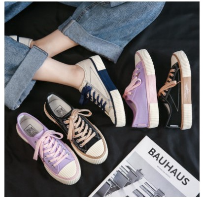 sepatu  wanita import fashion sneaker wanita terlaris sepatu canvas wanita import 001