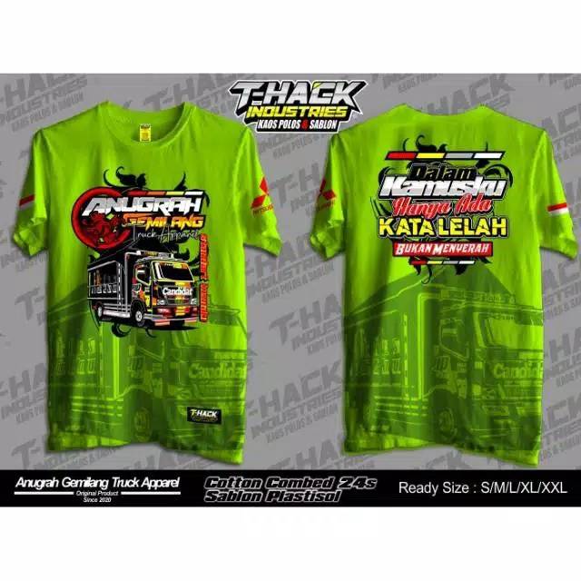 Kaos truck distro clothing anugrah gemilang truck Apparel