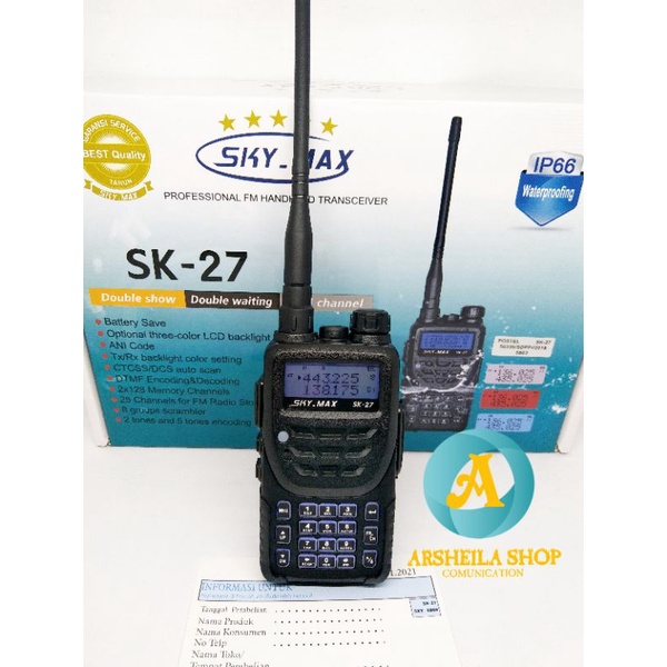 Promo ht sky max sk27 dual band waterprof