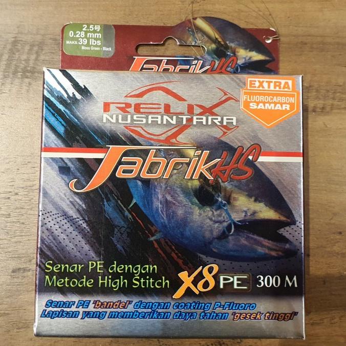 Senar PE Jabrik HS Relix Nusantara PE #2,5