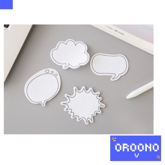 

oroono - Memopad Stickynotes Post It Journal Sticker Callouts