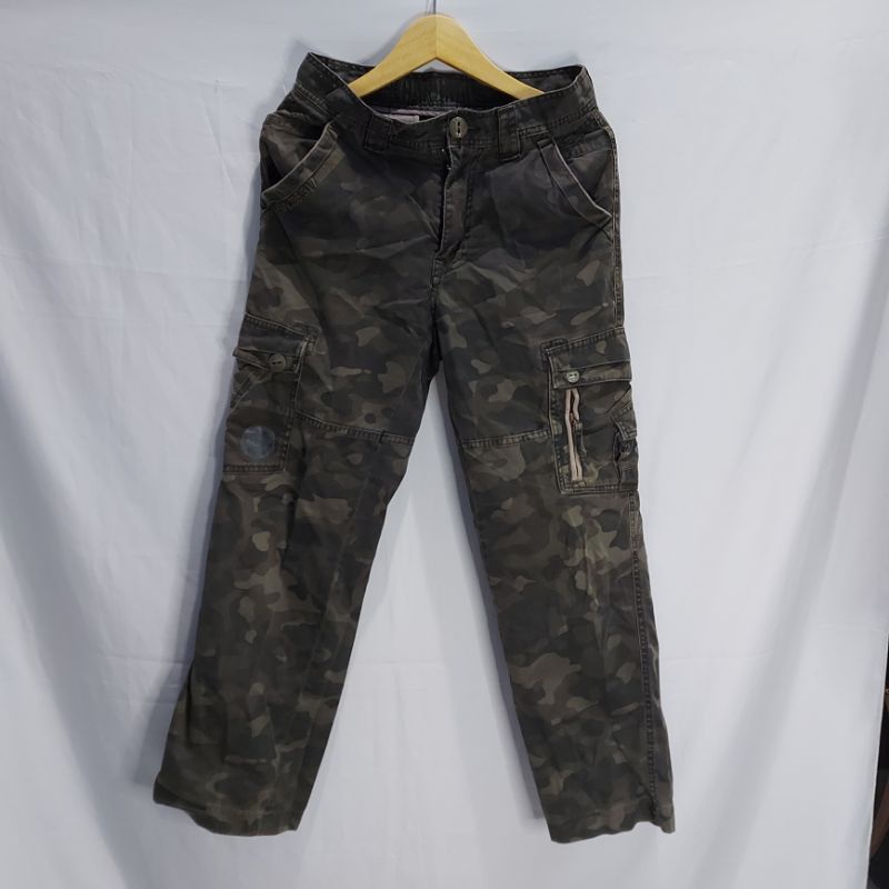 Pl Celana Panjang Cargo pants Pria Cardinal