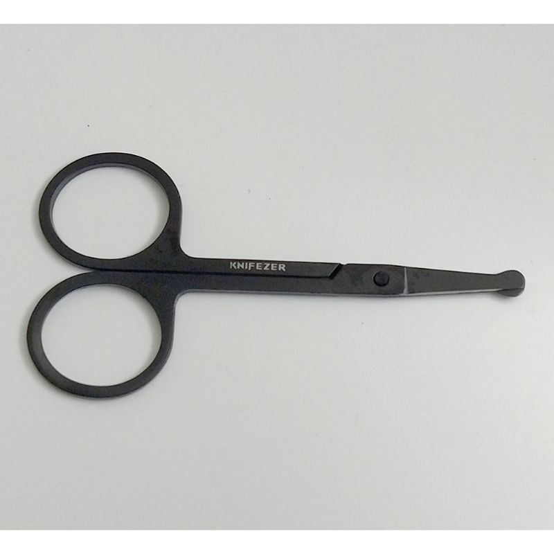 Gunting Cukur Bulu Hidung Nose Hair Scissor Stainless Steel