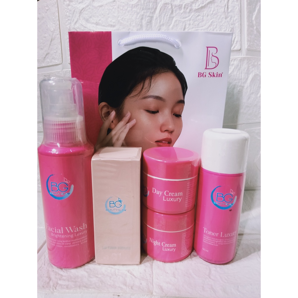 BG SKIN LUXURY PAKET WHITENING + LIFTING SERUM / PAKET BEAUTY GLOW WHITENING + LIFTING SERUM BEAUTY 