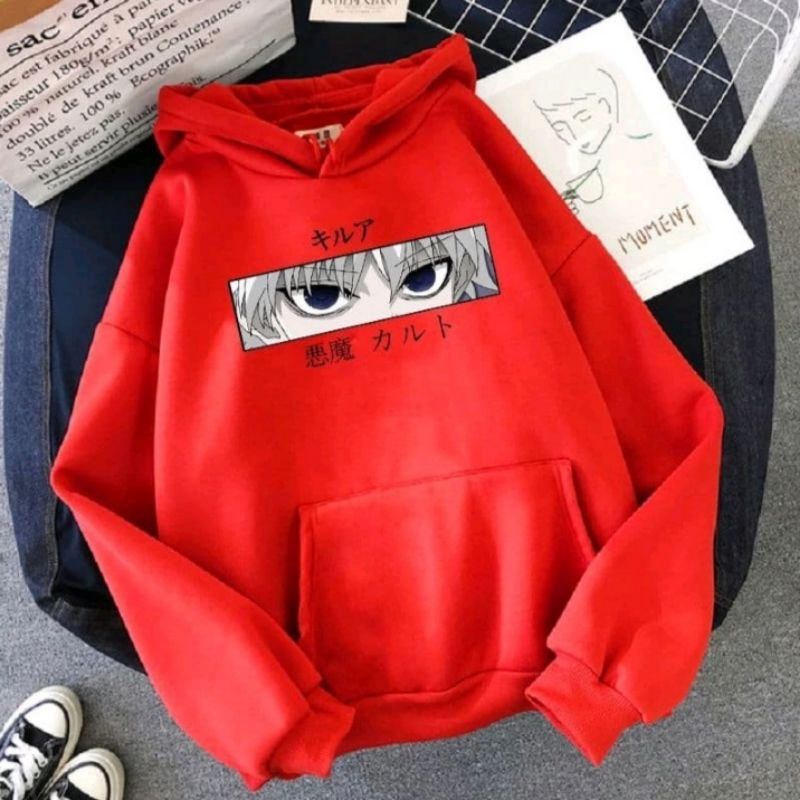 HOODIE PRIA JAKET SWEATER PREMIUM KILLUA LENGAN PANJANG FASHION DISTRO