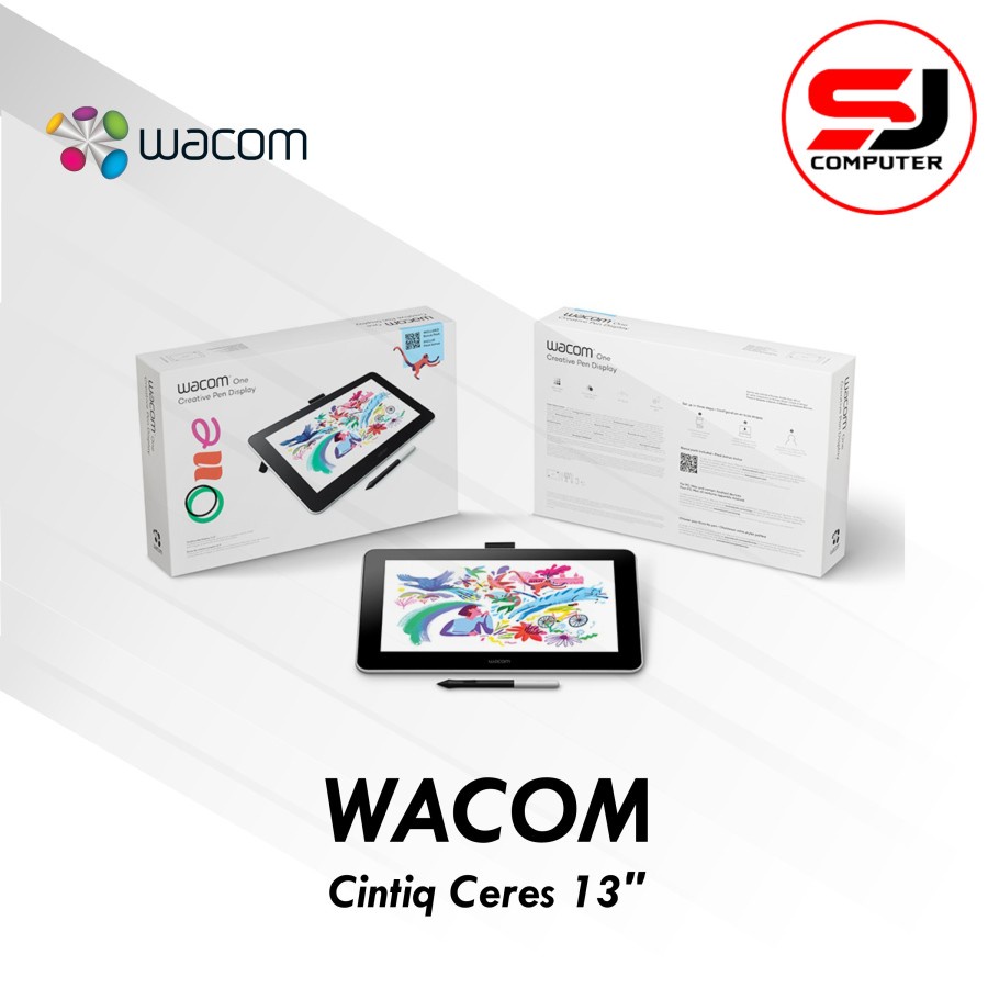 Wacom One Display Cintiq Ceres 13&quot; Pen Display Full HD DTC 133 DTC133