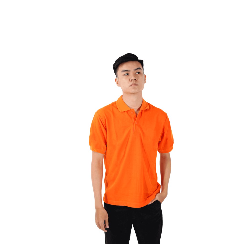 SIBISAN Polo Shirt Lacost TC Single Knit Orange