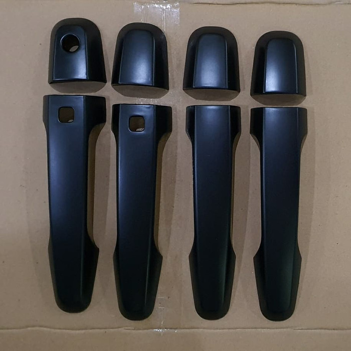 Cover handle pintu mobil mitsubishi All new pajero 2015 sampai 2023 hitam doff tempel 2022 2021 2019 2020 2018 2017