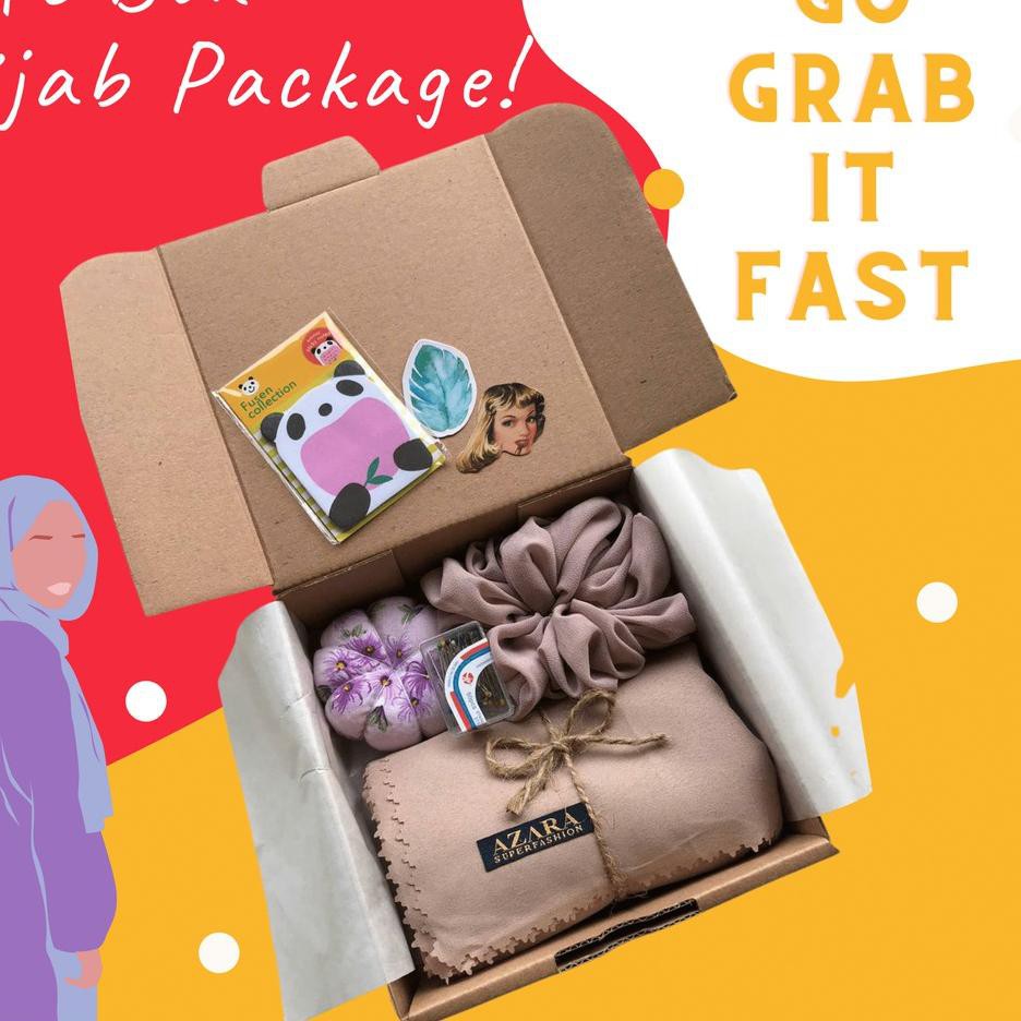 

GIFT BOX BIRTHDAY | GRADUATION | ANNIVERSARY | Hijab Package ✔ Terlaris