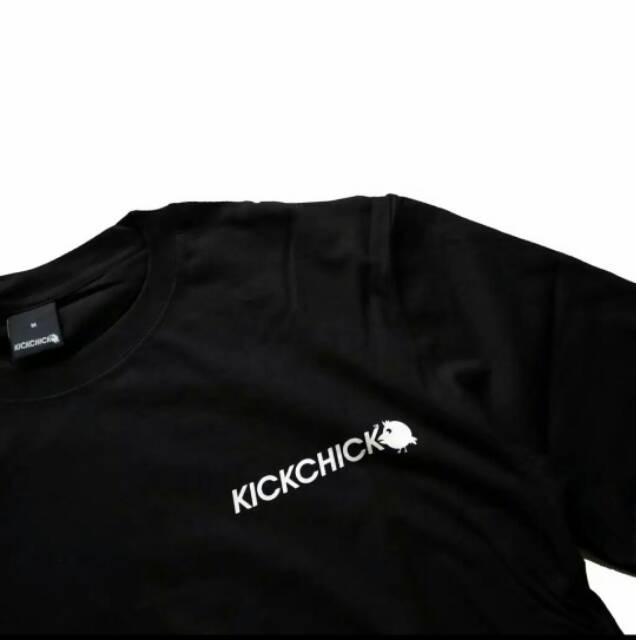 Kaos distro KICKCHICK  beast seller  4 varian pria dan wanita  free stiker