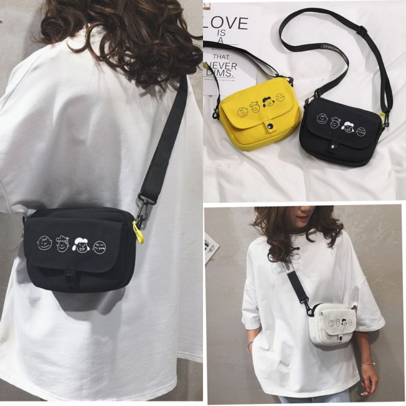 CAHAYA PELANGI (CPS) SNOOPY - SLING BAG Wanita Chaomeiren KOREA