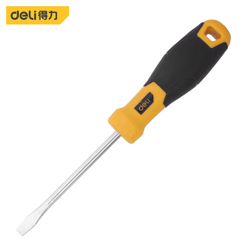 Deli Philips Slotted Screwdriver  /Obeng Plus Minus MagnetPH2 6mm x100mm Perkakas EDL636100X