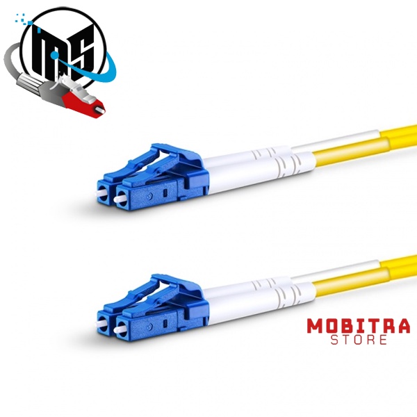 Patch Cord LC-LC SM 15m | Fiber Optic LC/UPC-LC/UPC Single Mode Duplex 15 Meter