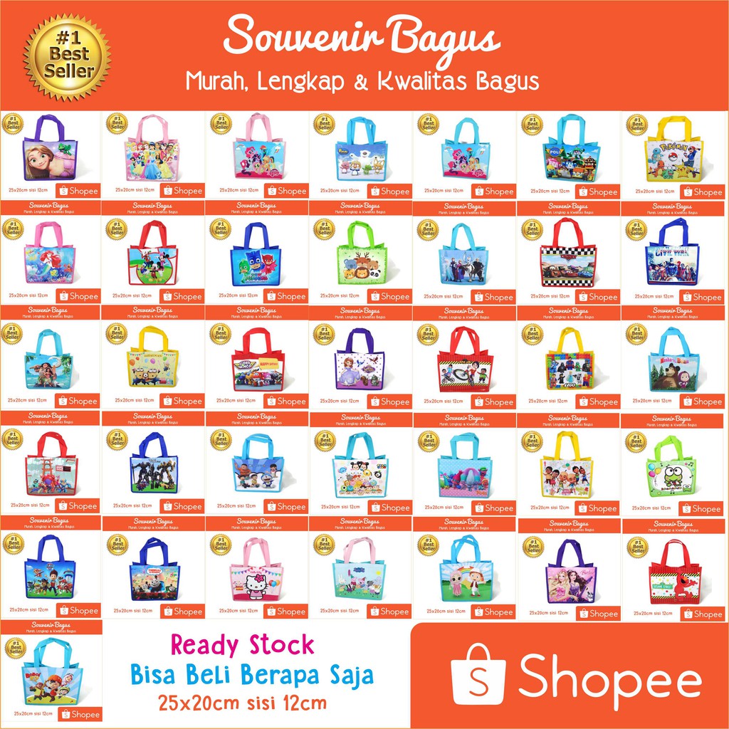 Tas Ultah Murah  Ready Stock Free Ongkir Termurah Tas Souvenir Ulang Tahun Terlaris