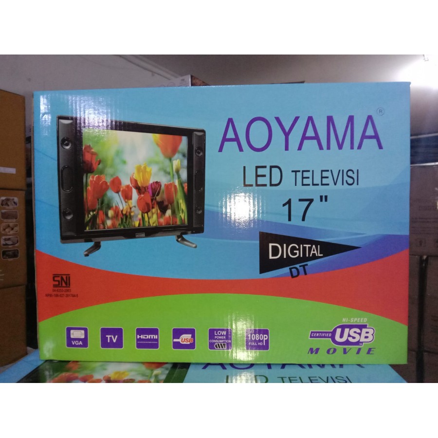 TV LED AOYAMA 17 INCH DIGITAL