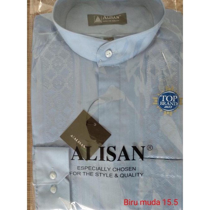 Alisan Baju Koko lengan panjang