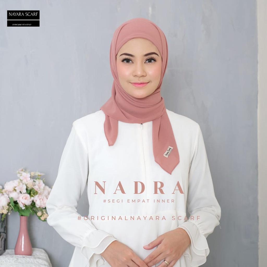 HIJAB SEGI EMPAT INSTAN PLUS INNER 2IN1 | SEGITIGA INSTAN INNER 2IN1 | CERUTY BABYDOLL ORIGINAL PREMIUM