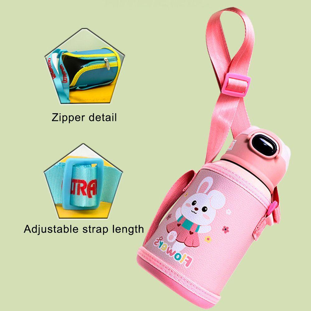 Solighter Botol Air Minum 500ml Anti Bocor Dengan Sedotan Untuk Anak